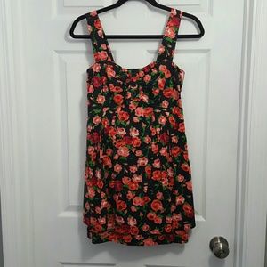 Cotton floral dress
